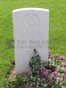 ANCONA WAR CEMETERY - SEEISO MAAMA, 